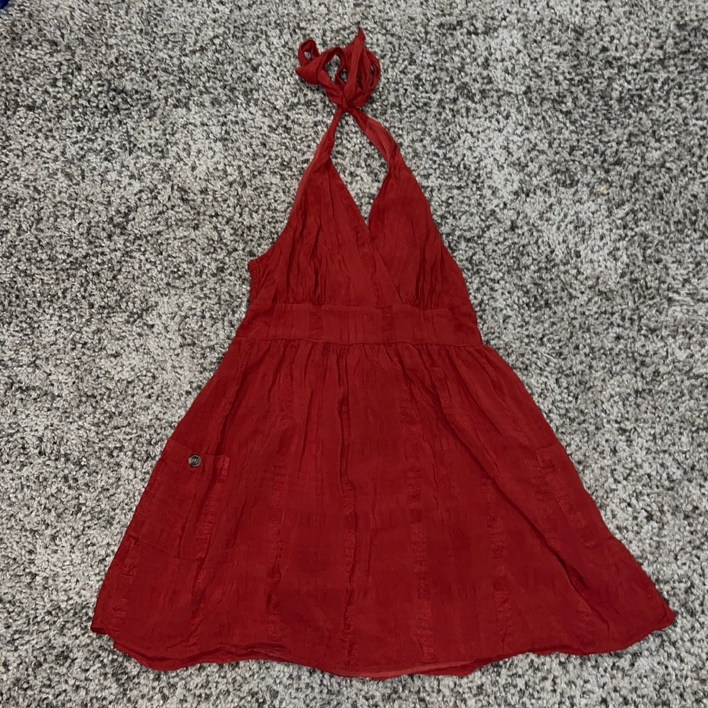 Maroon American Eagle Sundress Size L
